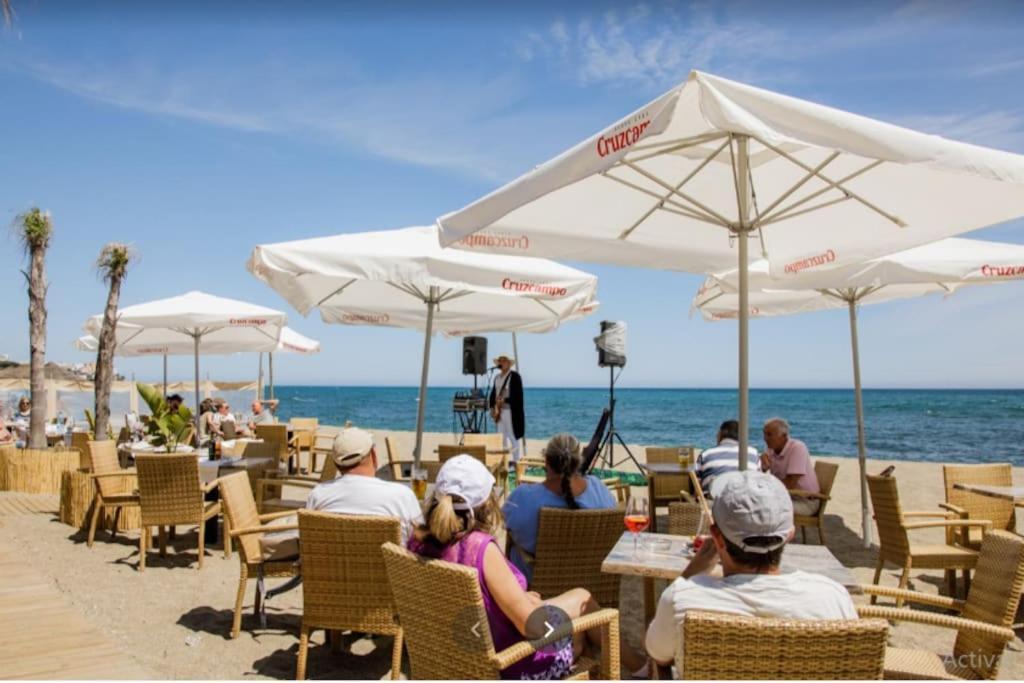 Algaida Beachfront - Seaview Studio Costa Del Sol Apartment Sitio de Calahonda Luaran gambar