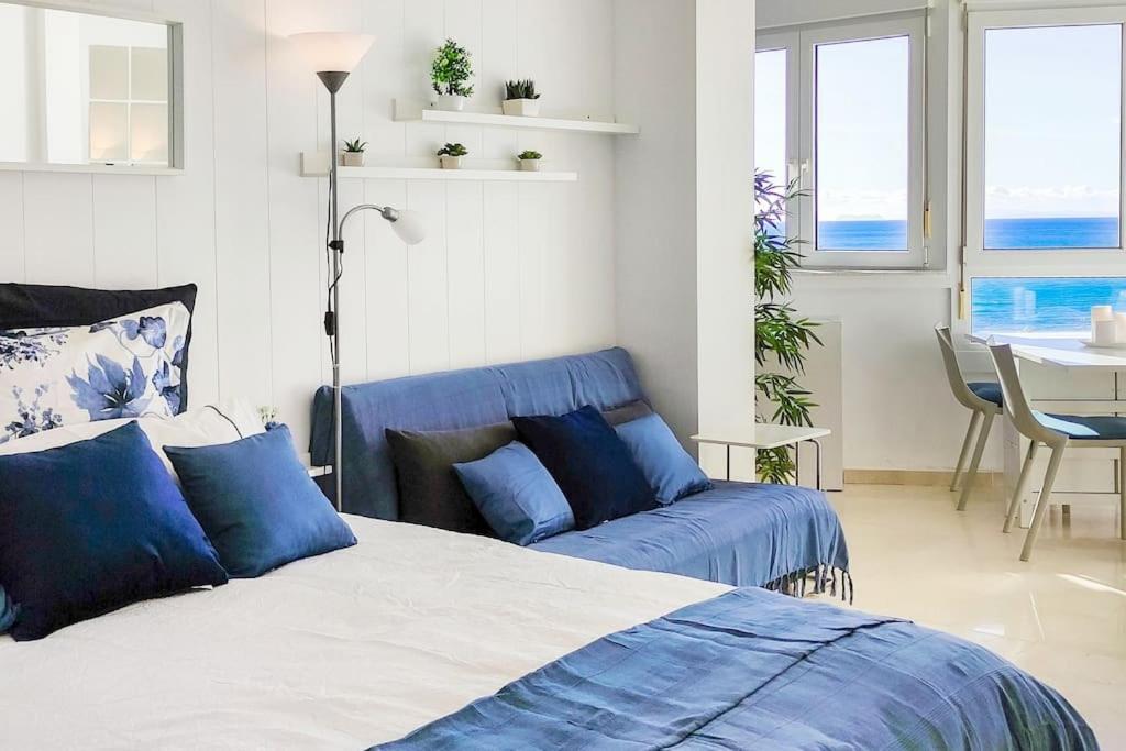 Algaida Beachfront - Seaview Studio Costa Del Sol Apartment Sitio de Calahonda Luaran gambar