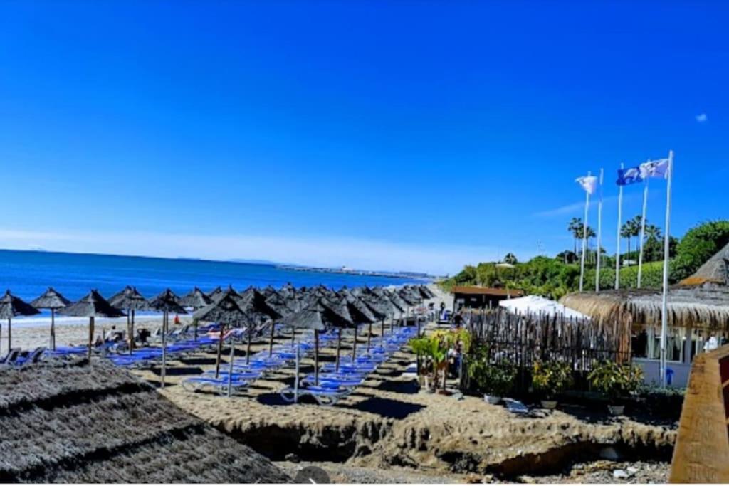 Algaida Beachfront - Seaview Studio Costa Del Sol Apartment Sitio de Calahonda Luaran gambar